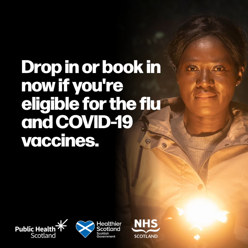 Drop in or book in now if you're eligible for the flu and COVID-19 vaccines.